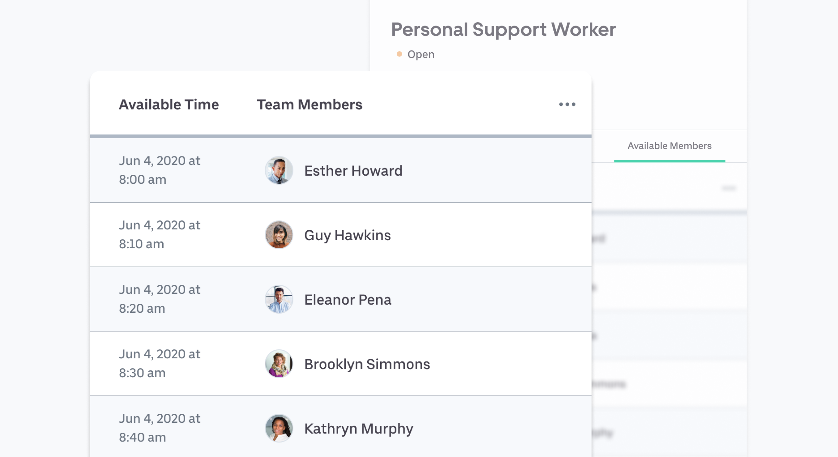 Callout Activity Tracking